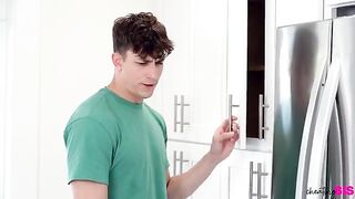 The luckiest day of his life, he fucked two nymphs