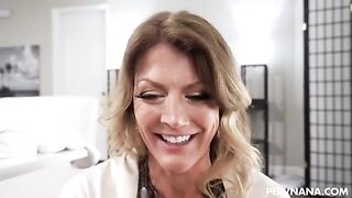 A hot girl climbed on my dick and began to jump on it