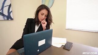The man fucks his girl in doggystyle from the first view