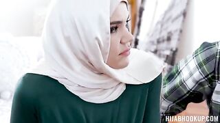 What sinfulness is this? Arab beauty on the bed