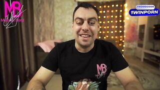 A pregnant stepmother was fucked in her ass by her stepson on a stream