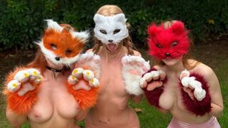 A cute beauty has a strange habit of fucking with an anal plug in her pussy