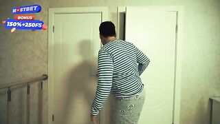 A man fucked his pregnant stepdaughter-in-law with a big dick