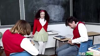 Who is the best BJ artist among college whores? Watch and find out!