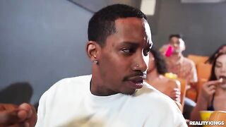A blowjob in the toilet of a night club is not the best idea
