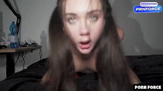 No mercy for her pussy, intense and rough riding