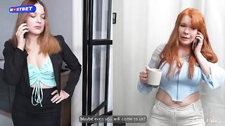 I fucked my stepmom and teacher in a hot threesome sex scene