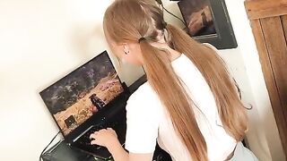 The beautiful girl has a hot sex with her stepbrother
