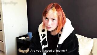 The girl is completely innocent, but she likes sex very much