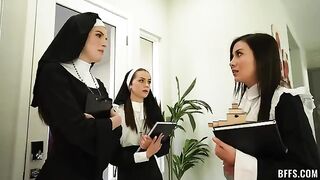 The object of all nuns' lust, a captivating cosplay theme