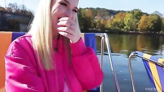 The lady received a dick in her mouth and pussy from two knights