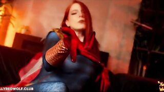 Superhero fuck to show you how they do it