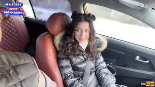 A challenge for the brave: to walk with cum on your face outside