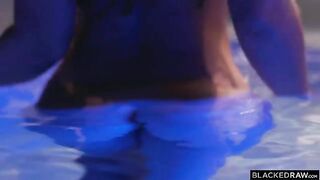 His cock is worthy of respect - stunning brunette’s blowjob skills are amazing