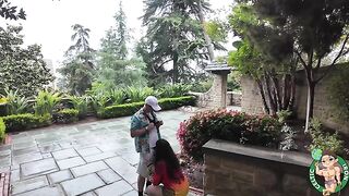 Iranian guy checked out the historic sites and got laid