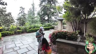 Iranian guy checked out the historic sites and got laid