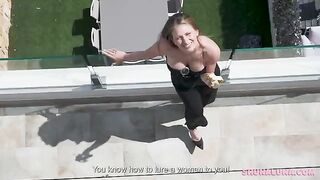 The delight from sex is completely evident