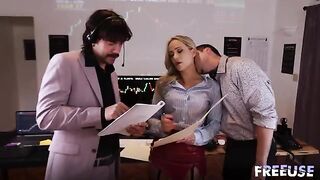 A whore for every trader in an office setting
