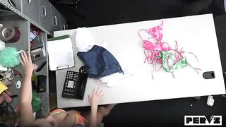 She's fucking and she's dreaming, as if nothing is happening