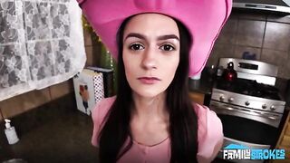 A guy pushed his dick to a cowgirl dress
