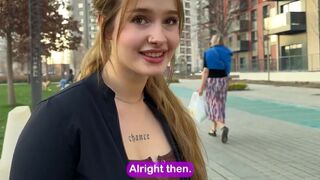 The boy shows his dick to the girl in a steamy scene