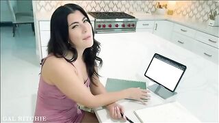 A guy is trying to help his GF with her college assignments