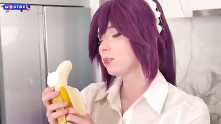 That's why she's an anime girl, so she can get fucked anytime