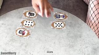 We're gonna fuck after losing a card game tonight