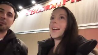 The man checked the girl and then treated her to sex in the car