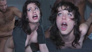 You will learn to cum from the extremity of sex with a sexy brunette