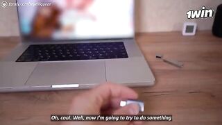The girl is very erotic and her hot homemade video