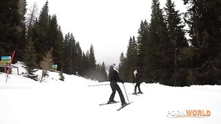 You can warm yourself on a dick in FFM style