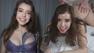 It's easy to make a beauty happy, especially with rough sex