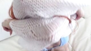 All points are activated. The slutty girl is getting fucked hard