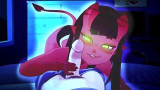 Horny young witch fucks her guy with intense passion