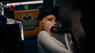 FNAF Security Breach Vanessa gets fucked in office at Freddy Fazbear Mega Pizzaplex