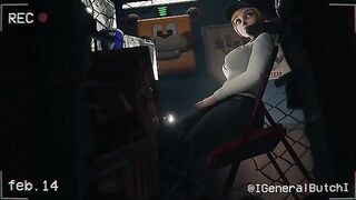 FNAF Security Breach Vanessa gets fucked in office at Freddy Fazbear Mega Pizzaplex