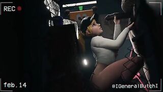 FNAF Security Breach Vanessa gets fucked in office at Freddy Fazbear Mega Pizzaplex