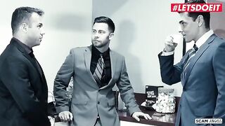 Valentina Nappi and Karma Rx seduced and fucked their rich boss hard