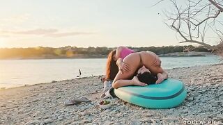 Our way of enjoying a Texas sunset is a little different, capturing real passion