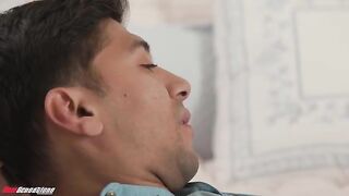 A man with one cock brought a lot of happiness to this brunette!