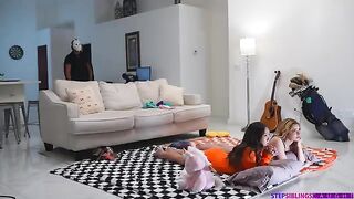 All kinds of pussies are in action in this hot video with a married couple