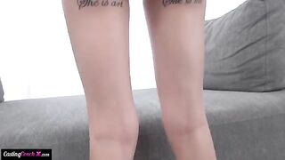 The girl can handle anything in sex