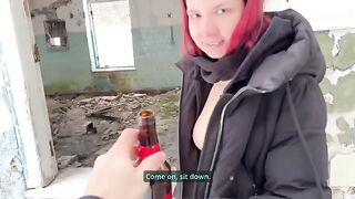 When there is no cock, anything can replace it, even a bottle