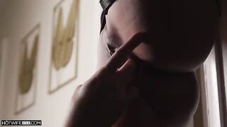 Any dick fits in an Asian pussy in doggy style
