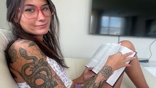 The guy is homeschooled and studies various intimate positions with his hot Latina girlfriend, Charlotte Mae, in a steamy roleplay scene for Household Fantasy, where Scott Stark often explores wild step-fantasy scenarios with a twist