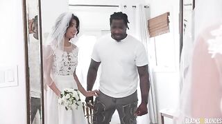 A girl chose her groom according to the size of his cock
