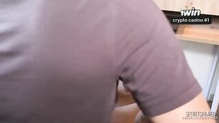 Girl makes a blowjob with fantasy elements to please her guy