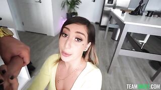 When a girl spreads her legs - your mind goes black