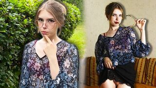 A serious-looking girl is actually quite adventurous and daring